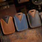 Étui de clé de voiture en cuir pour Chevrolet GMC Colorado Silverado, 4 ou 6 boutons