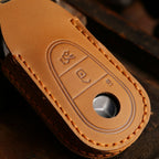 Mercedes-Benz Leder-Autoschlüsselhülle mit 3 Tasten