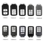 Honda CRV Lingpai XRV Civic Odyssey Elysion Accord Guandao Fit Leather Car Key Cover 2,3,4,5,6 Button