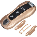 Porsche Key Shell Replacement 3-Piece Painted Key Fob Cover Shell