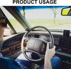 Steering Wheel Knob, Car Steering Wheel Grip Aid, Ball Handle Power Assister Knob Universal Car Wheel Spinner for Cars, Semi Truck, Forklifts, Tractors, Boat, and Golf Cart