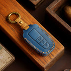 Carsine Toyota Camry Leather Car Key Cover 2,3,4 Button Black / 2 Button