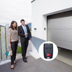 3 PCS BFT Mitto B2 Garage Remote - 433.92MHz 2-Channel Fob for Electric Gates