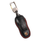 Porsche Key Fob Cover | Genuine Leather, Waterproof Design | Fits All Models