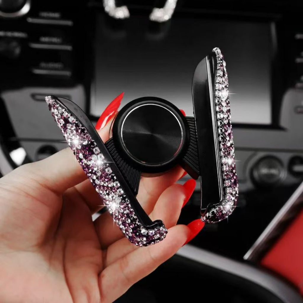 Ensemble de recharge pour voiture avec strass