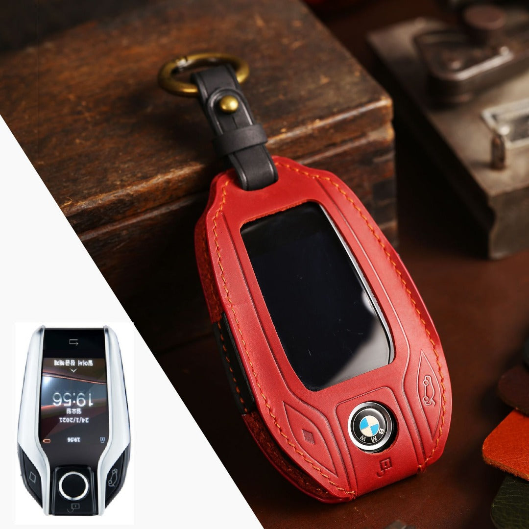 Étui en cuir pour clé de voiture BMW X7 325Li 525 X3