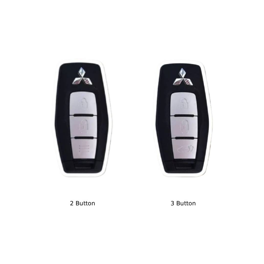 Mitsubishi Leather Car Key Cover 2,3 Button