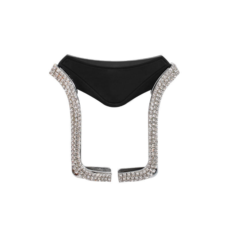 Carsine Rhinestone Car Phone Holder U-shaped