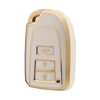Carsine Toyota Car Key Case Golden Edge
