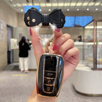 Carsine Toyota Car Key Case Golden Edge