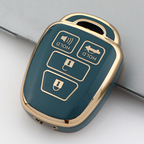 Carsine Toyota Car Key Case Golden Edge Grey / Key case